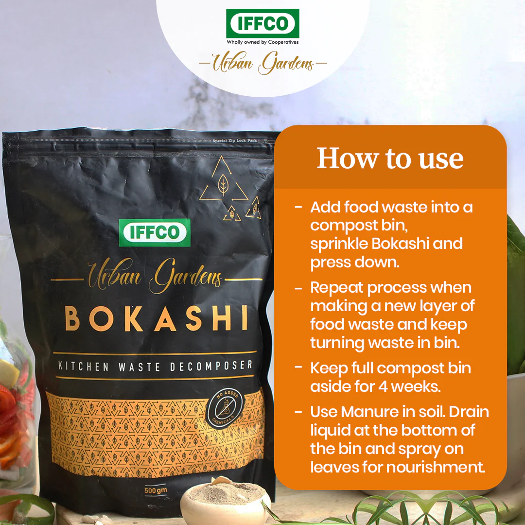Bokashi - Kitchen Waste Decomposer, Rice Bran + Live Cultures - Image 4