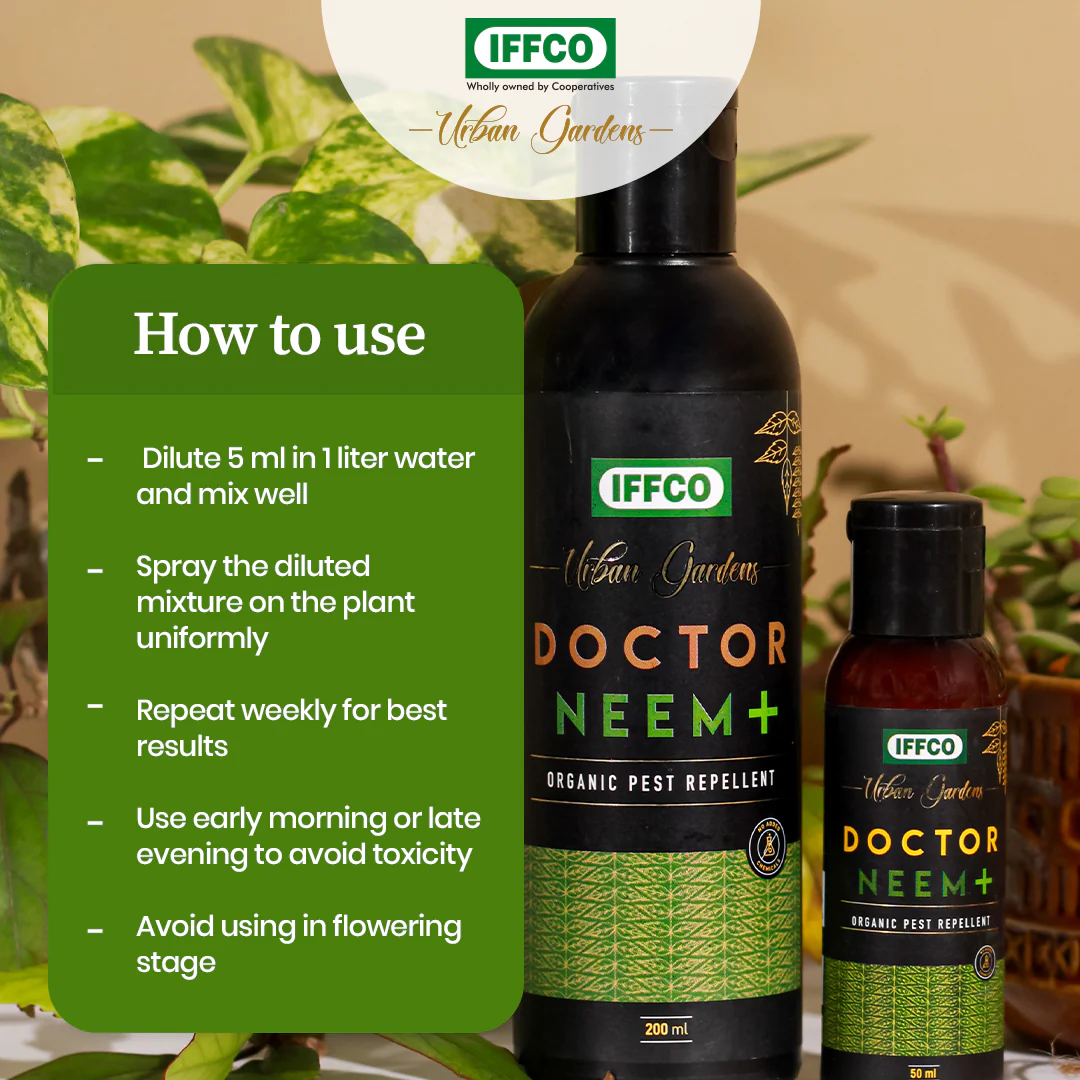 Doctor Neem+ - Neem Oil, Pongamia, Lemongrass, Water Soluble - Image 4