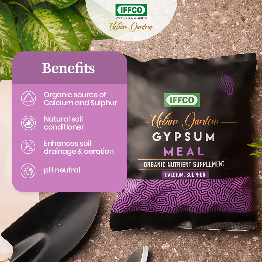 Gypsum Meal - Organic Calcium Sulphate Fertilizer & Soil Conditioner, Slow Release Powder. - Image 3