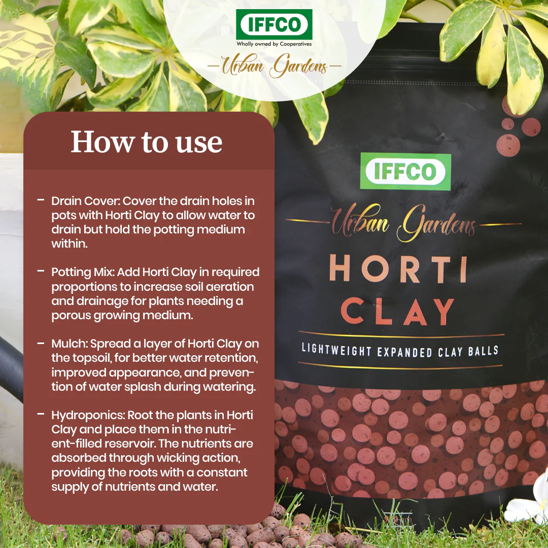 Horti Clay  – LECA Hydroton Clay Balls, Size: 8-15mm - Image 4