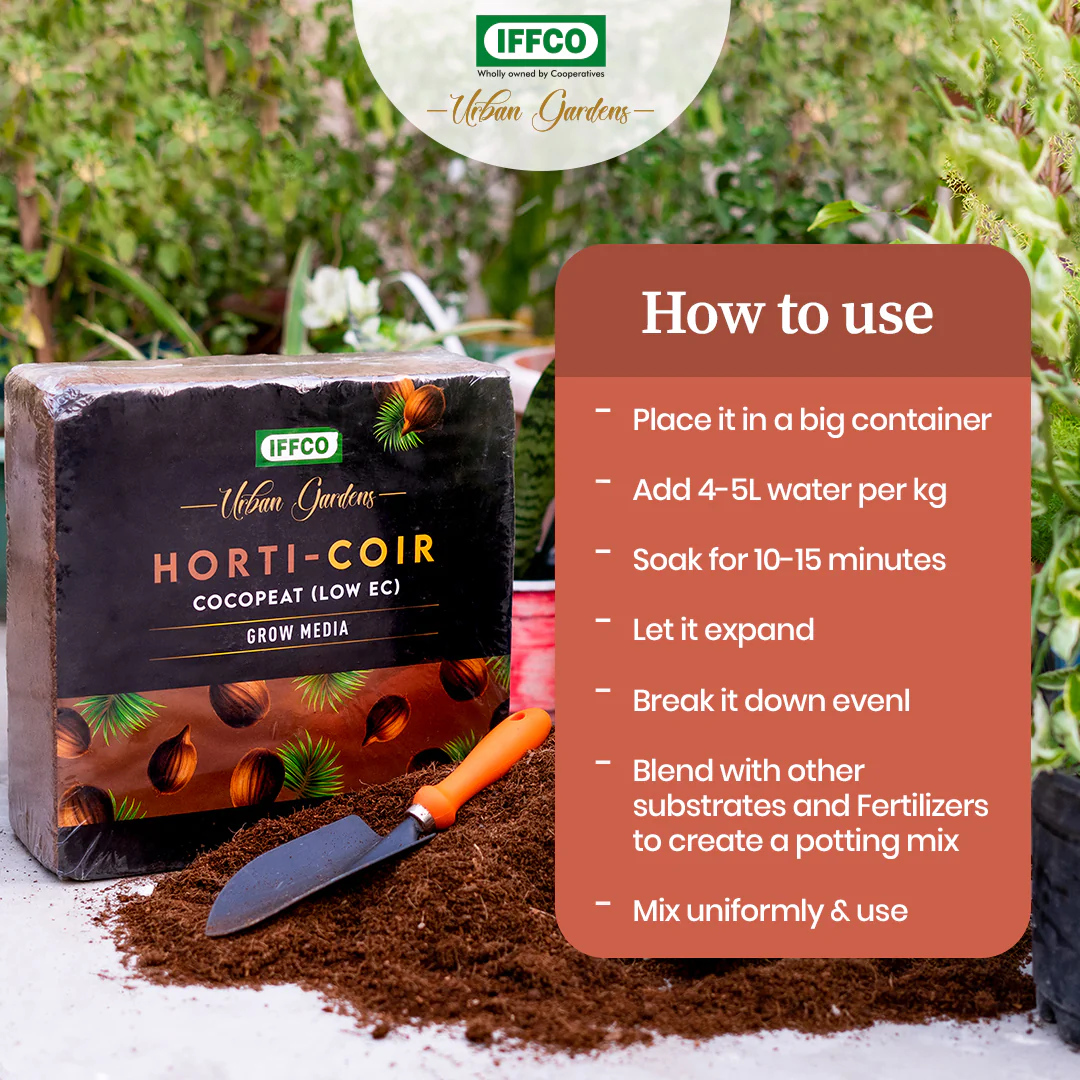 Horti Coir - Coco Peat Grow Media (Low EC) - Image 4